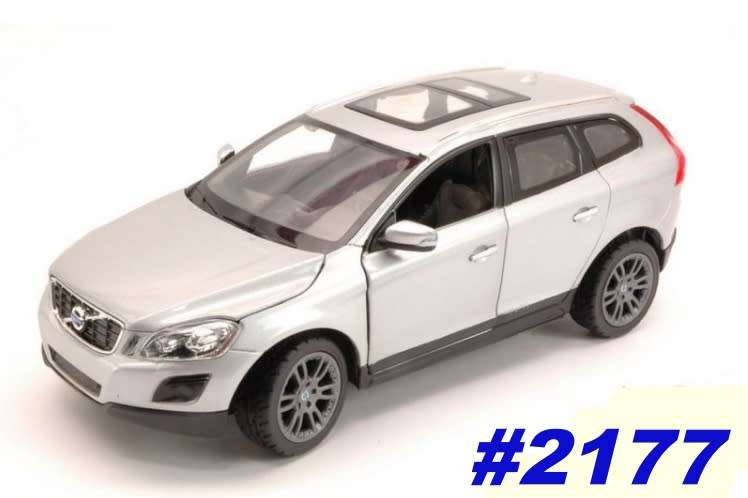 Volvo XC60 2016 silver 1/24 Rastar NEW+boxed  #2177 instant wheels