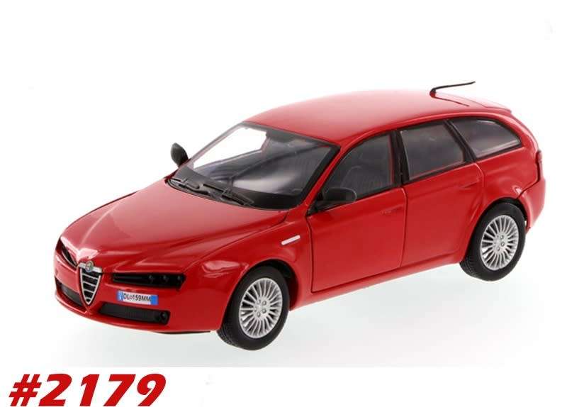 Alfa Romeo 159 StationWagon 2011 red 1/24 Motormax NEW+boxed   #2179 instant wheels