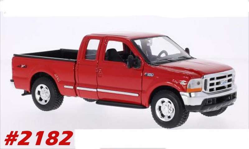 Ford F-350 XLT Super Duty Pick-up 2015 red 1/24 Welly NEW+boxed  #2182 instant wheels