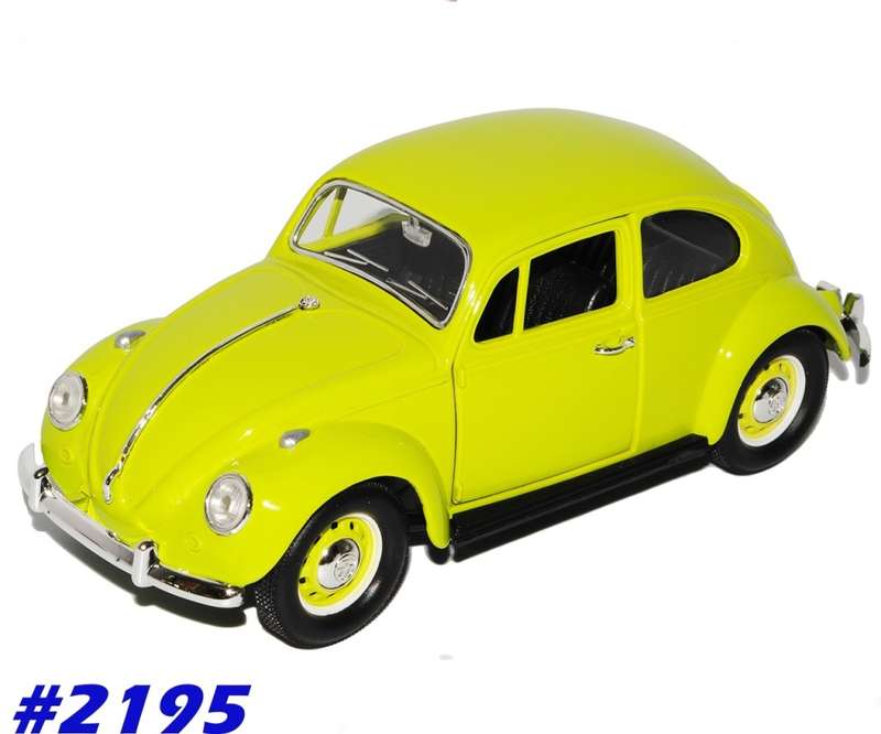 Volkswagen Beetle 1967 bright green 1/24 Road Signature NEW+boxed  #2195 instant wheels