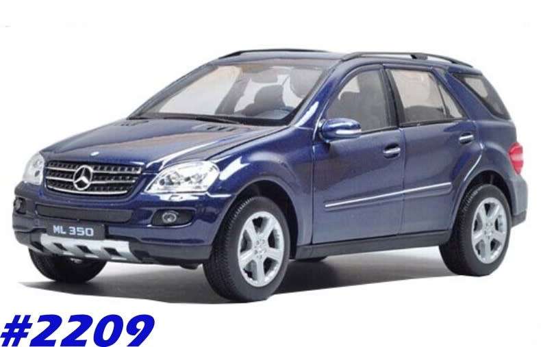 Mercedes-Benz ML350 2010 dk.blue 1/24 Welly  #2209 instant wheels
