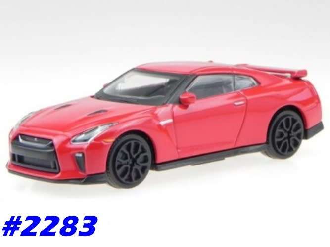 Nissan GT-R 2017 red 1/24 Bburago NEW+boxed  #2283 instant wheels