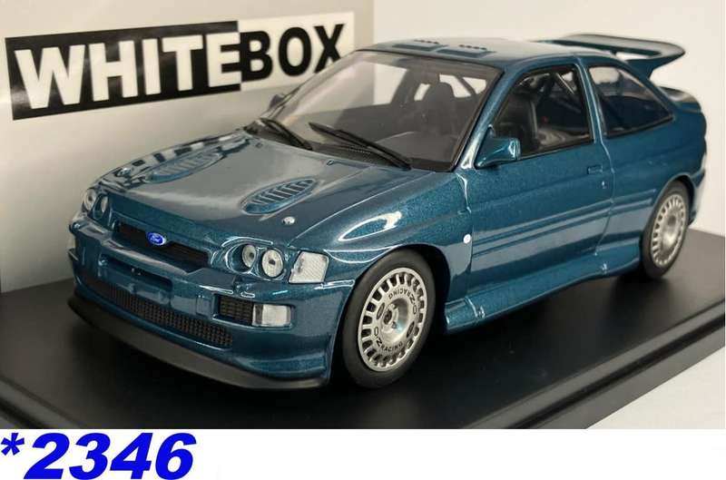 Ford Escort RS Cosworth 1994 green-met 1:24 Whitebox NEW+boxed *2346 instant wheels