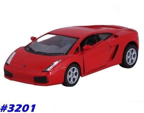Lamborghini Gallardo red 1/32 Kinsmart NEW+boxed  #3201 instant wheels
