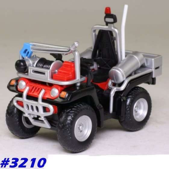 Firexpress Quad Bike Hong Kong brigade 1/32 DelPrado NEWinBlister  #3210 instant wheels