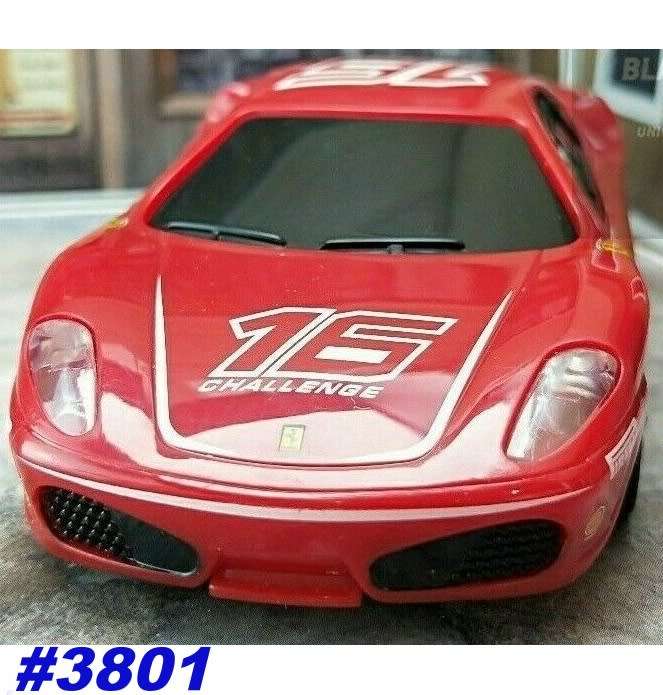 Ferrari F430 Challenge #16 red 1/38 HotWheels NEW+boxed  #3801 instant wheels