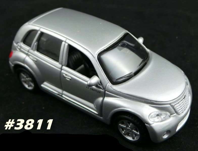 Chrysler GT Cruiser 2000 silver 1/38 Maisto NEW+reblistered  #3811 instant wheels