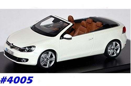 Volkswagen Golf VI Cabrio Cabriolet 2016 white-met 1/43 Schuco NEW+boxed  #4005 instant wheels