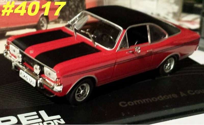 Opel Commodore A Coupe GS/E 1971 red 1/43 IXO NEW+boxed  #4017 instant wheels