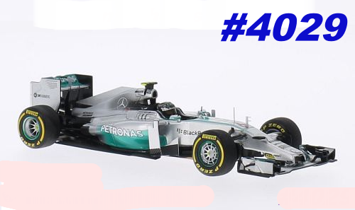 Mercedes AMG Petronas F1 W05 #6 GP AUS 2014 ROS 1/43 Spark NEW  #4029 instant wheels