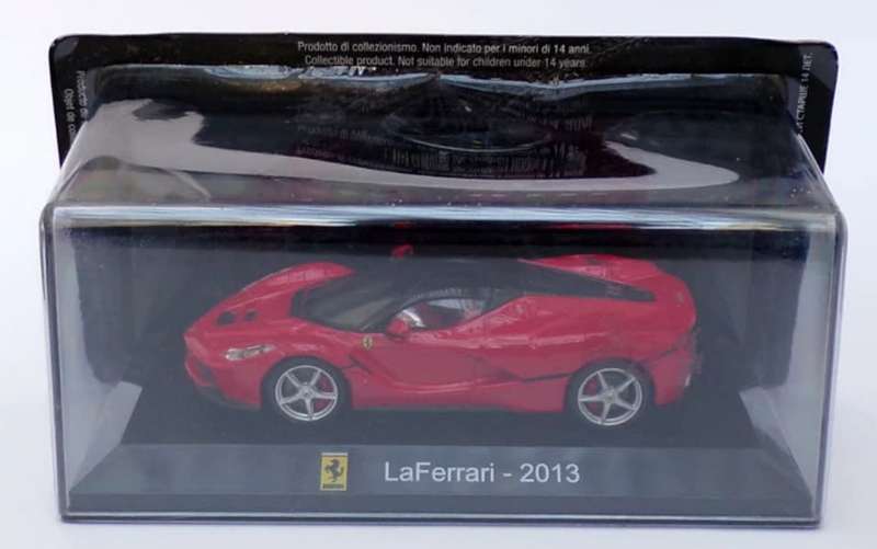 Ferrari La Ferrari 2013 red 1/43 IXO/Altaya NEW+boxed #6027 instant wheels