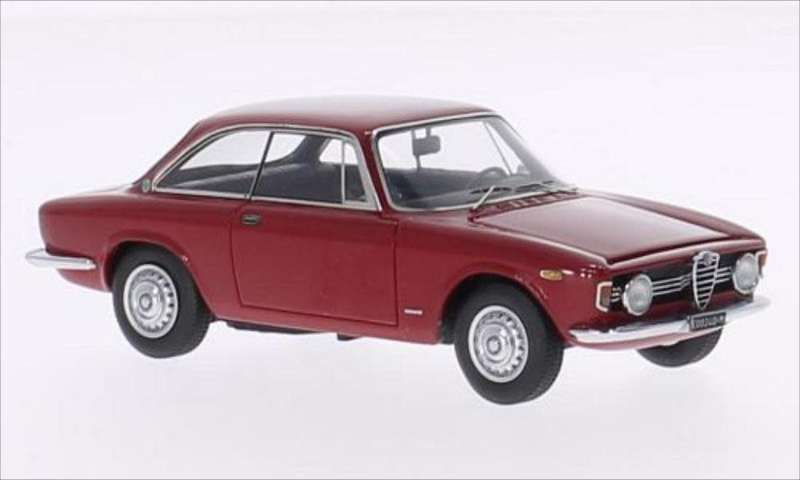 Alfa Romeo Giulia GT 1300 Junior 1966 red 1/43 IXO/Hachette NEW #6031 instant wheels