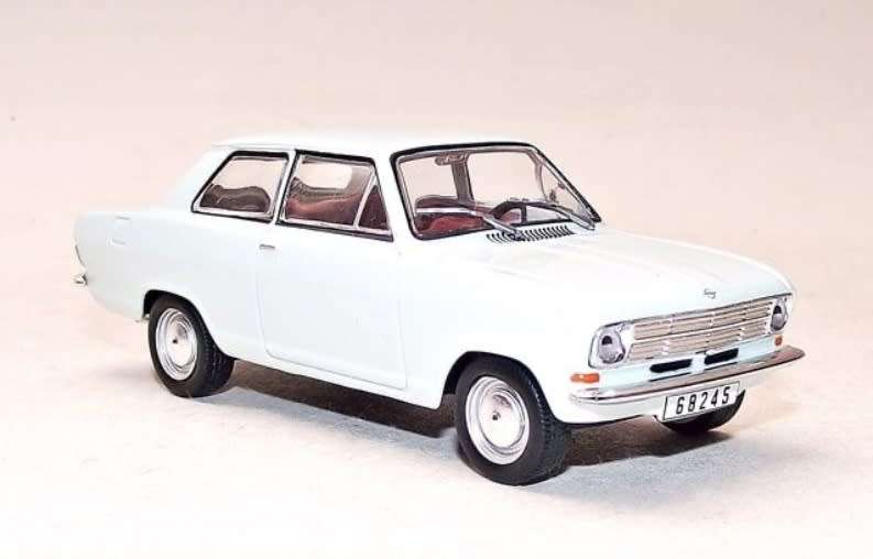 Opel Kadett B 1965 white 1/43 IXO/Hachette NEW #6035 instant wheels