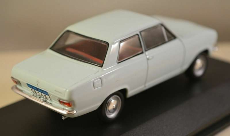 Opel Kadett B 1965 white 1/43 IXO/Hachette NEW #6035 instant wheels