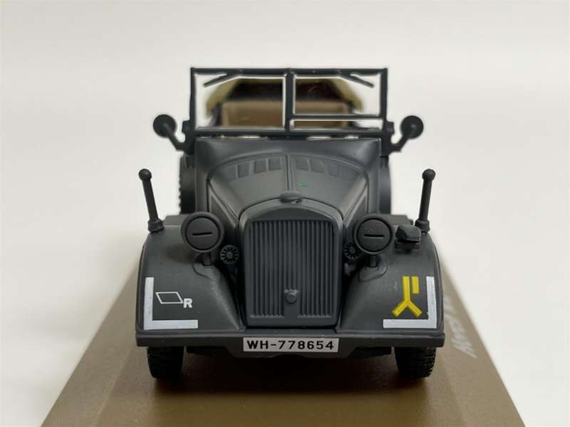 Horch 901/40 Kfz15 4x4 Personnel Mover grey 1937 1:43 Atlas NEW+boxed #6036 instant wheels