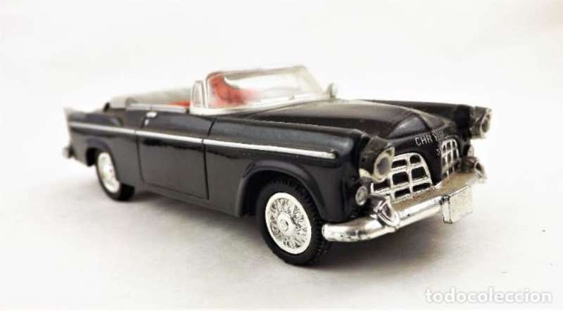Chrysler C-300 open Cabriolet 1955 black 1/43 NewRay #6037 instant wheels