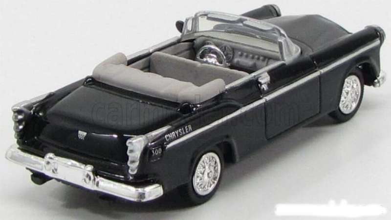 Chrysler C-300 open Cabriolet 1955 black 1/43 NewRay #6037 instant wheels