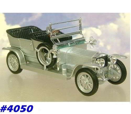 Rolls Royce Silver Ghost 1907 silver 1/43 IXO NEWinBlister  #4050 instant wheels