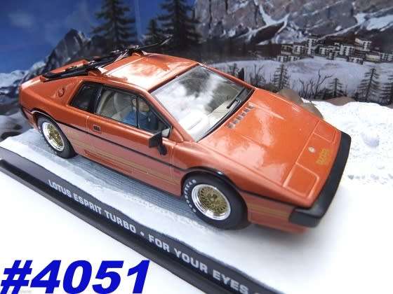 Lotus Esprit Turbo 1981 James Bond 007 1/43 IXO NEW+boxed  #4051 instant wheels