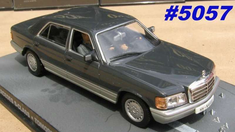 Mercedes-Benz S-class [W126]  `79-`91 007/JBond 1/43 IXO NEW+boxed  4057 instant wheels