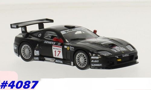 Ferrari 575 GTC 2004 no.17 Donington 1/43 IXO NEWinBlister  #4087 instant wheels