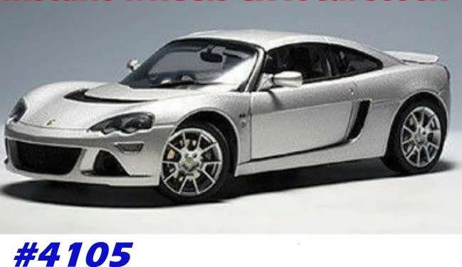 Lotus Europa S 2010 silver 1/43 AUTOart NEW+boxed  #4105 instant wheels