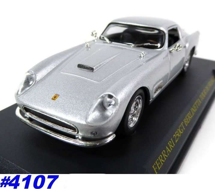 Ferrari 250 GT Berlinetta T.d.France 1961 silver 1:43 IXO-Altaya NEW+boxed *4107 instant wheels