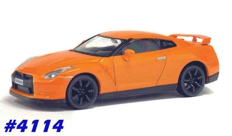 Nissan GTR 2007 orange 1/43 Solido NEW+boxed  #4114 instant wheels