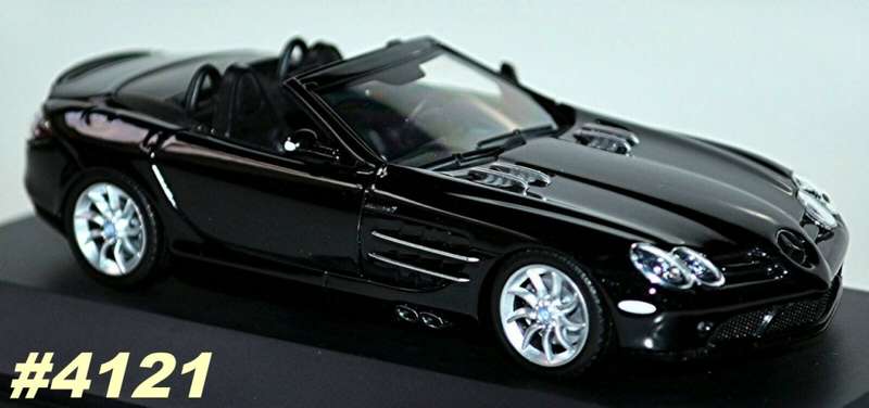 Mercedes SLR McLaren Roadster C199 2010 1/43 Minichamps NEW+boxed  #4121 instant wheels