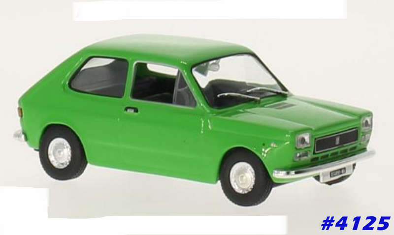 Fiat 127 1972 1/43 IXO NEW+boxed  #4125 instant wheels