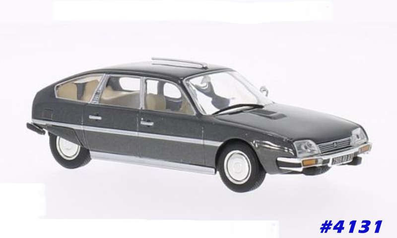 Citroen CX 1976 dk grey-met 1/43 IXO NEW+boxed  #4131 instant wheels