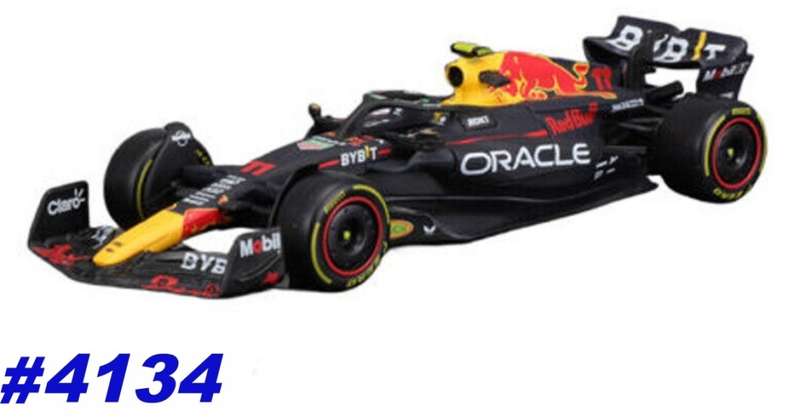 RB19 Oracle Red Bull no.11 S.Perez 2023 1:43 Bburago NEW+boxed *4134 instant wheels