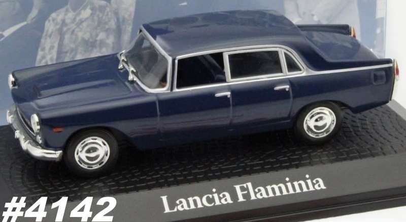 Lancia Flaminia Berlinetta 1963 dark blue 1/43 IXO NEWinBlister  #4142 instant wheels