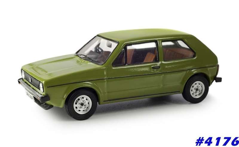 Volkswagen Golf Mk.I 3-door 1973 green 1/43 IXO NEWinBlister  #4176 instant wheels