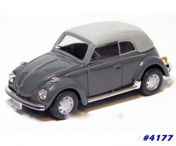 Volkswagen Beetle 1302 LS Cabrio 1972 clsd 1/43 Cararama NEW  #4177 instant wheels