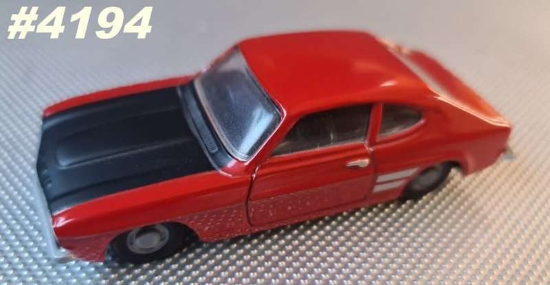 Ford Capri Mk.1 1973 red (black bonnet) 1:43 Corgi Classics NEW+boxed *4194 instant wheels