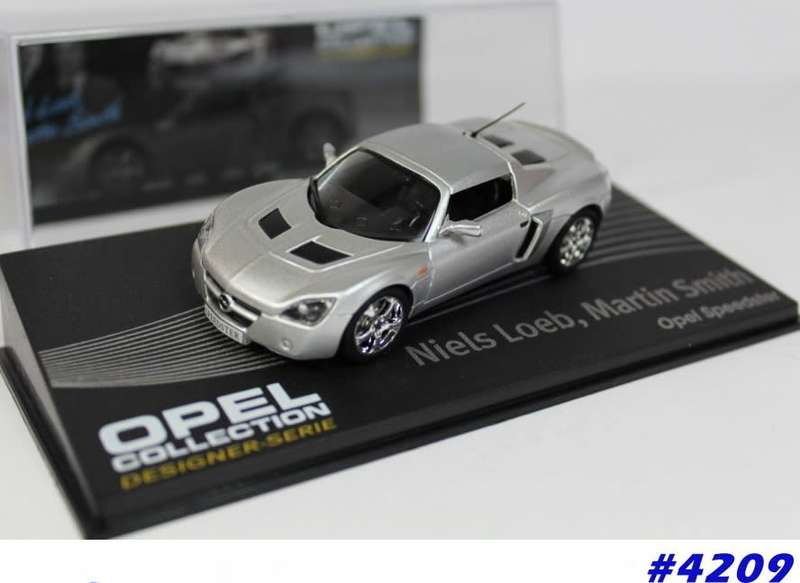 Opel Speedster 2000 1/43 IXO NEW+boxed  #4209 instant wheels