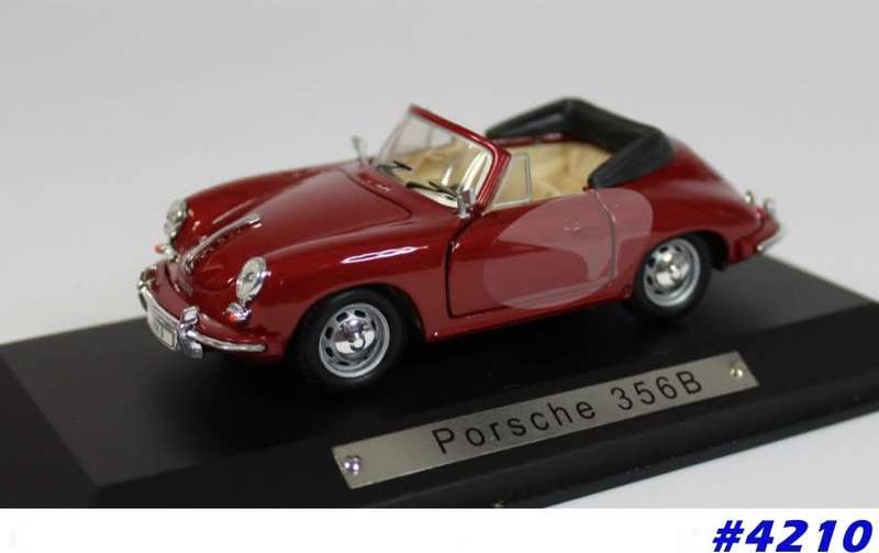 Porsche 356 B Cabroilet 1959 1/43 Hongwell NEW+boxed  #4210 instant wheels