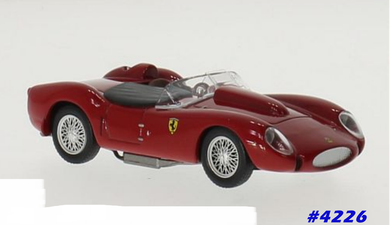 Ferrari 250 Testa Rossa 1958 1/43 IXO NEW+showcased  #4226 instant wheels