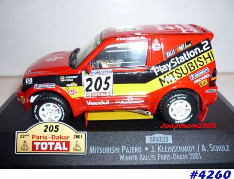 Mitsubishi Pajero Paris-Dakar `01 SKID 1/43 Vitesse NEW+boxed  #4260 instant wheels