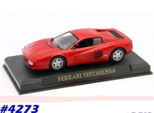 Ferrari Testarossa 1984-1989 1/43 IXO NEWinBlister #4273 instant wheels