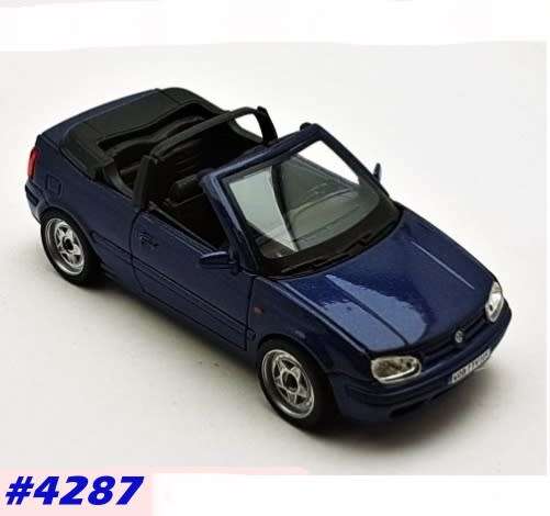 Volkswagen Golf Cabrio open 2001 1/43 NEW+showcased  #4287 instant wheels