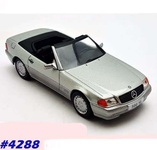 Mercedes-Benz 500SL 1989 1/43 Minichamps NEW+showcased  #4288 instant wheels