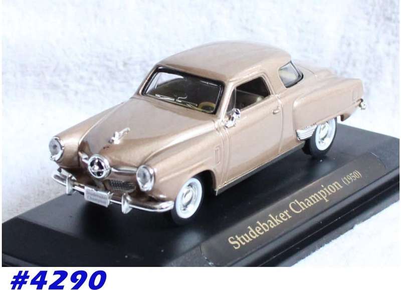 Studebaker Champion 1950 beige-met 1/43 Road Signature NEW+boxed  #4290 instant wheels