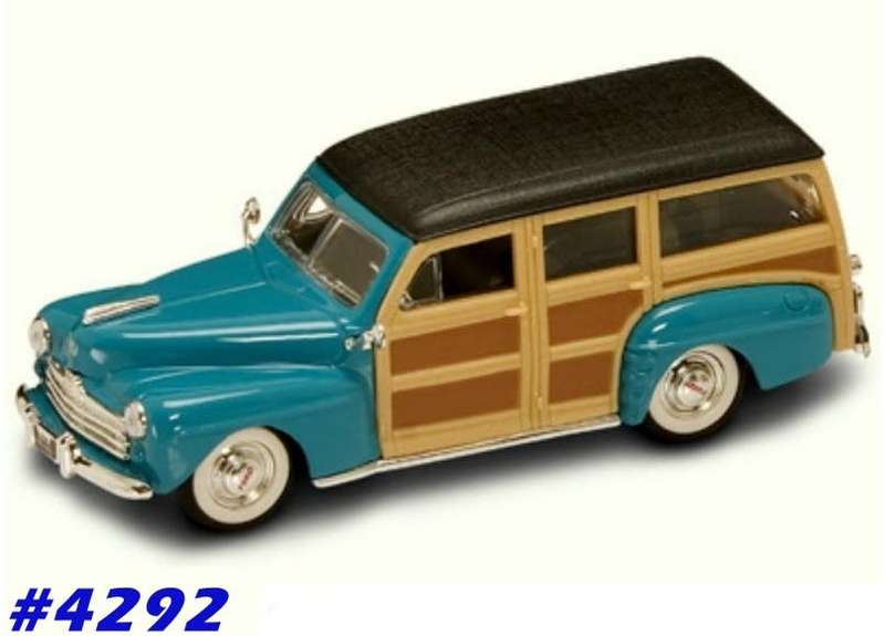Ford Woody 1948 green 1/43 Road Signature NEW+boxed  #4292 instant wheels