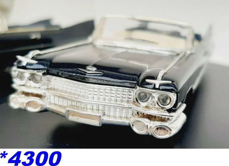 Cadillac Type 62 Convertible 1959 black Vitesse NEW+boxed (outer boxshelf-wear)*4300 instant wheels
