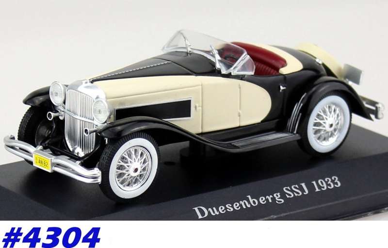 Duesenberg SSJ Roadster 1933 1/43 IXO NEW+boxed  #4304 instant wheels