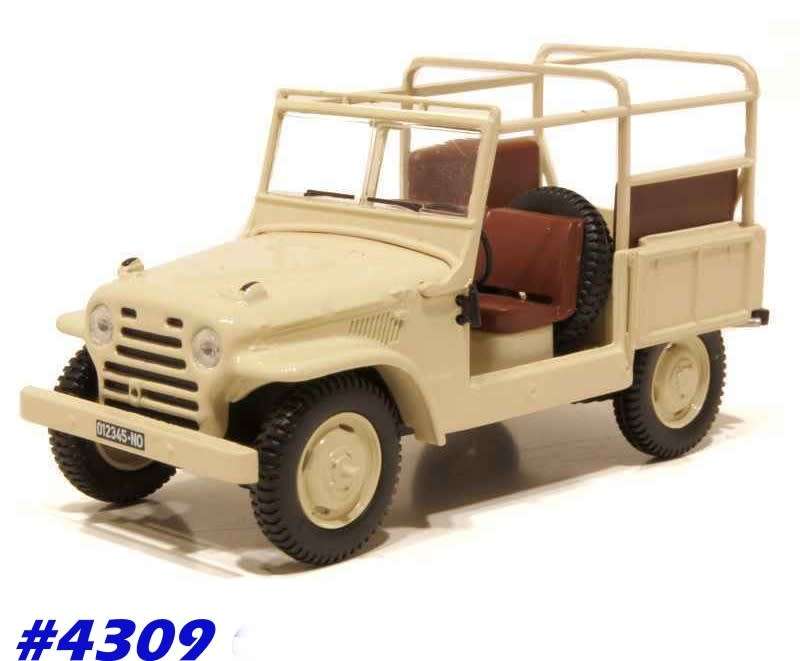 Jeep Fiat Campangnola 1952 beige 1/43 IXO NEWinBlister  #4309 instant wheels