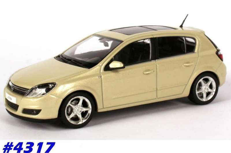Opel Astra 2006 1/43 Minichamps NEW+boxed  #4317 instant wheels