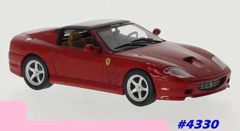 Ferrari 599 SuperAmerica 2002 1/43 IXO NEWinBlister  #4330 instant wheels